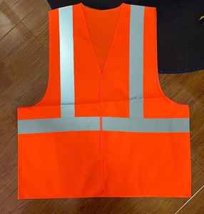 Chaleco de trabajo de seguridad personalizable de alta calidad Unisex tela de lana a prueba de viento Botón de logotipo personalizado de talla grande para ropa exterior de primavera - Product Image 1