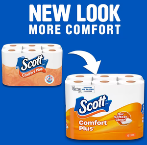 Mejor Precio para Papel Higiénico Desechable Scott-ComfortPlus de Pulpa de Madera Virgen, 12 Rollos Dobles, Seguro para Fosas Sépticas, 1 Capa, para Venta al por Mayor - Product Image 4