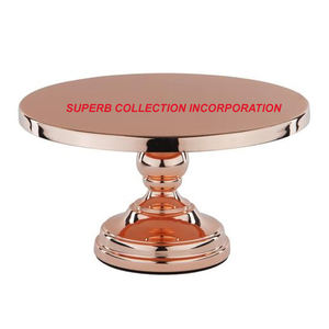 Soporte de pastel de diseño personalizado de metal dorado Venta caliente y alta calidad Más vendido y de alta calidad - Product Image 5