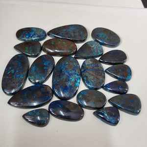 Shattukite Cabochon หินอัญมณี shattukite หลวมตัดรูปไข่รูปร่างผสมสำหรับทำเครื่องประดับขายส่ง - Product Image 4