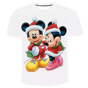 <b>Men's</b> Christmas T-Shirt Comfortable 100% Cotton with Printed Design Polyester/Cotton Blend - Product Image 4