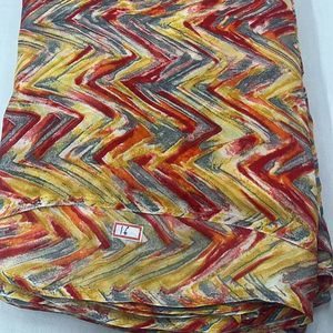 satin georgette digital print fabric make to fancy dress <b>material</b> - Product Image 5