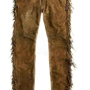 กางเกงหนังกลับชาย ดีไซน์ล่าสุด บริการ OEM สวมใส่สบาย คุณภาพพรีเมียม ขอบรุ่ย ลุคเท่ - Product Image 5