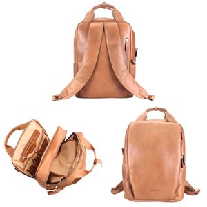 Mochila Premium MJI de Estilo Moderno con Cierre de Cremallera, Material de Poliéster para Uso Diario, Oficina, Trabajo, Viajes, Negocios, Hecha a Mano - Product Image 6