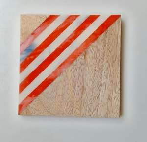 Best Design Handmade Tabletop Coasters Mother of Pearl Inlay <b>Epoxy</b> <b>Resin</b> Coasters Set Tea & Coffee MOP Inlay <b>Table</b> Protection - Product Image 4