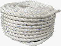 Corde en jute vierge indienne torsadée 3 ou 4 brins, 6mm-20mm, étanche, écologique, pour bateaux et pêche, résistance supérieure