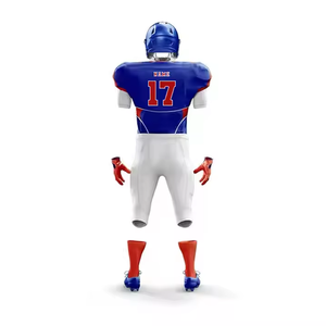 Camisetas de Fútbol Americano Personalizadas de Fábrica, Diseño Personalizado, Nombres de Equipos y Logotipos, Alto Rendimiento, Cortas, 100% Poliéster, Protección UV - Product Image 5