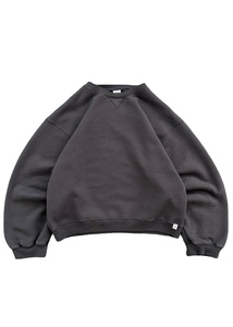 Comfortable Men's Everyday <b>Crewneck</b> 100% Cotton Fleece Solid Soft and Durable for Winter Embroidered Relaxed Days - Product Image 4