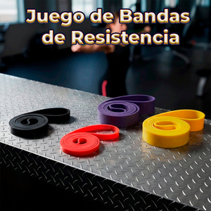 Set di Bande di Resistenza Pesanti con 11 Pezzi, Tubi per Allenamento in Lattice Naturale e Barra in TPE e Nylon per Esercizi a Casa - Product Image 3