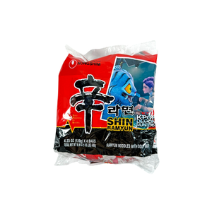 Fideos Negros NONGSHIM SHIN RAMYUN KDH, Paquete de 16 - Product Image 3