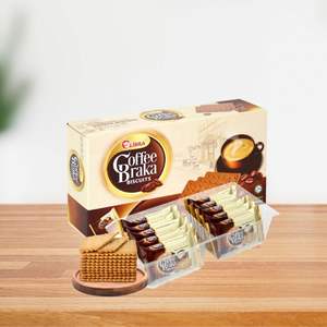 Venta al por mayor ODM café vietnamita crujiente galletas 150G sabor dulce bolsita caja - Product Image 1