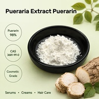 Pueraria Lobata Kök Ekstresi Puerarin %98 Kozmetik Sınıfı Doğal Kudzu/Puerarin Kudzu Kök Ekstresi Tozu Cilt Bakımı İçin