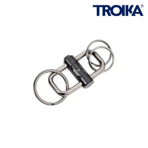 Portachiavi Personalizzati a 2 Vie, Gadget Promozionali Personalizzabili e Moschettoni - Product Image 1