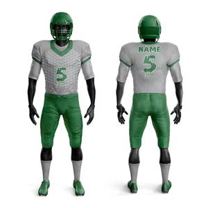 Camisetas de fútbol americano personalizadas, OEM uniforme de camiseta de fútbol, ropa de fútbol en blanco, uniformes de fútbol de secado rápido - Product Image 4