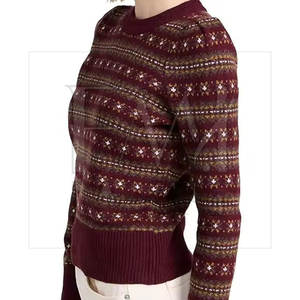 Pulls à col rond doux respirants à manches longues avec emballage personnalisé Pulls en cachemire pour femmes à vendre - Product Image 4