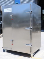 Secadora de Alimentos para Frutas y Verduras de Panamá, 100-150 kg, 32 Bandejas, Máquina de Secado de Carne y Mariscos