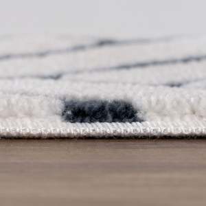 พรมปูพื้นทรงสี่เหลี่ยมผืนผ้าสีน้ำเงินลายเชฟรอน Netline Home Loft Chevron Blue Jute Rug-Classic สำหรับห้องนั่งเล่นและวัยรุ่น - Product Image 5