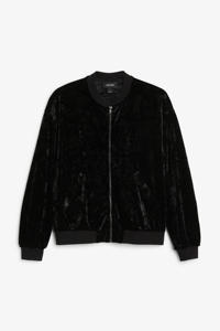 Blousons bombardiers en velours avec logo, vestes en velours de tailles personnalisées, blousons bombardiers en velours brodés 3d - Product Image 4