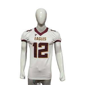 High Quality Printed Sublimation Polyester Men's American <b>Football</b> Uniform Customized Wholesale Low MOQ Breathable Sets Short - Product Image 1