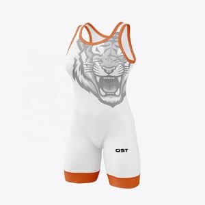 2025 Custom Sublimation Wrestling Singlet <b>for</b> <b>Men</b> and Girls Hot Sale New Body Wear <b>Bodysuit</b> Custom Fighting Wears - Product Image 4