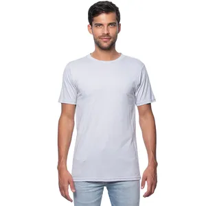 Tシャツ65ポリエステル35ビスコースカスタムロゴ付きDTG印刷卸売価格Tシャツ
