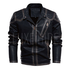 Veste de moto d'équitation de moto respirante sur mesure OEM de qualité supérieure 2025 veste de motard en cuir à vendre - Product Image 1