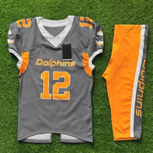 Venta al por mayor Premium Tackle Twill sublimación uniformes de fútbol americano para adultos diseños personalizables trajes de fútbol para Unisex - Product Image 2