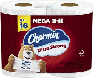 Papel Higiénico Charmin Ultra Strong, 4 Mega Rollos, 242 Hojas por Rollo - Product Image 5