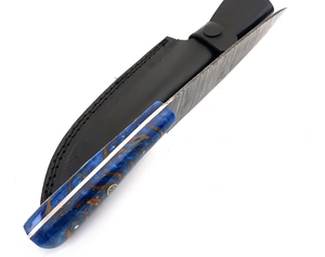 Cuchillo de Chef de cocina de primera calidad, de acero de mango de madera Damasco, duradero, forjado, hecho a mano, apto para lavavajillas, personalizable, Pakistán - Product Image 3