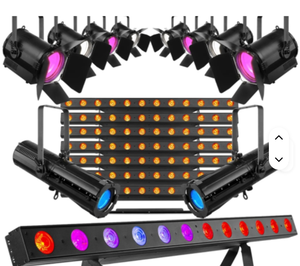 CHART TOPPING NOUVEAU Pack d'éclairage LED pour théâtre x18 luminaires Catégorie : Barre LED - Product Image 1