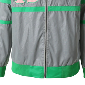 Veste bomber réfléchissante réversible respirante 3M, vente en gros OEM, streetwear grec pour fraternités, unisexe, imperméable, soie/coton - Product Image 6