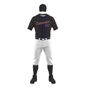 Uniformes Deportivos de Béisbol Personalizables de Nuevo Diseño, Transpirables, a Bajo Precio, Conjuntos de los Mejores Materiales, Proveedor Mayorista - Product Image 1
