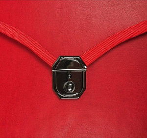 Maletín para Mandil Masónico, Bordado en Cuero/Poliéster, Logotipo Personalizado, Compás Cuadrado Amarillo, Alta Calidad, Tamaño Personalizable - Product Image 5