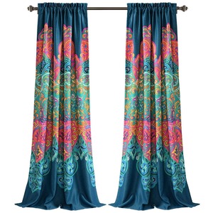 Rideaux en tulle imprimés personnalisés les plus vendus, de haute qualité, 100% occultants, écologiques, pour la décoration des fenêtres de la maison et des hôtels - Product Image 1