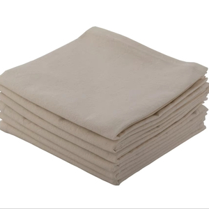 ผ้าเช็ดครัวผ้าฝ้ายแท้ 100% ซับน้ำเร็ว แบบทอ ลายเรียบ สี่เหลี่ยม รับสกรีนโลโก้ ใช้แล้วทิ้ง สำหรับทำความสะอาดบ้าน - Product Image 1