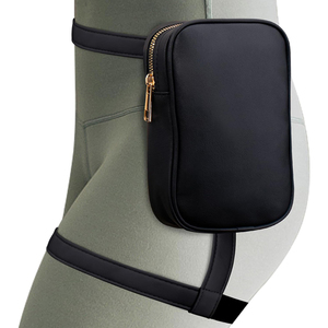 Mode Fanny sac <span class=keywords><strong>ceinture</strong></span> <span class=keywords><strong>pochette</strong></span> en cuir sac de cuisse pour moto Costume accessoires femmes goutte jambe sac <span class=keywords><strong>avec</strong></span> sangle de jambe - Product Image 1