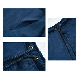 Ens-pantalones cortos deportivos para hombre, shorts con logo personalizado, para entrenamiento de gimnasio, correr y trotar - Product Image 6