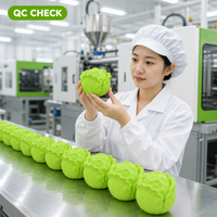 Jouet anti-stress en forme de chou, jouet sensoriel à rebond lent en plastique pour adultes, adolescents, cadeau de bureau, OEM