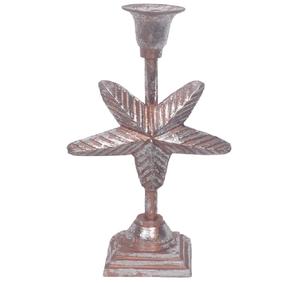 Bougeoir en aluminium plaqué argent et vert Design créatif support décoratif fait main pour bougeoir de Noël et de festival - Product Image 6