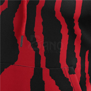 Best Price Oversized Winter <b>Fleece</b> <b>Hoodie</b> for Men Custom Sublimated with Zipper Plus Size Solid Pattern Print Design - Product Image 5