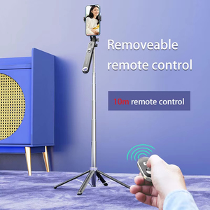 Professionale 1.8M estensibile Selfie Stick Quadpod supporto pesante telecomando universale per telefono cellulare treppiede - Product Image 2