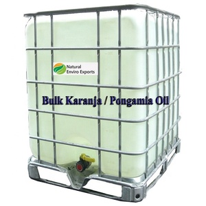Bulk Karanja Oil Pongamia Oil Seed Extract <b>Plastic</b> IBC <b>Drum</b> for Agricultural Use available at Lowest cost High pongamia content - Product Image 1