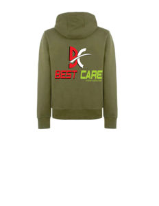 Top Tendance Streetwear Style Puff Impression Hoodies Haute Qualité Mode Hommes 100% Coton Puff Imprimé Hoodies - Product Image 2