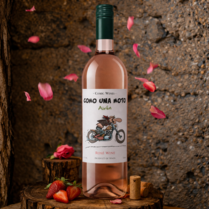 Como Una Moto - Vino Rosato Secco 100% Tempranillo 11% ABV Vino Rosato Spagnolo 750ml - Product Image 3