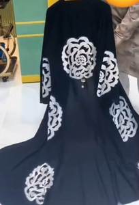 Premium Lujoso Islámico Mujeres Abayas Elegante Modesto Tradicional Musulmán Ropa con Dubai-Accesorio Incluido Formal Premium - Product Image 3