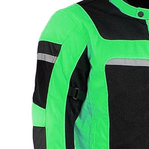 Veste de protection pour moto en Cordura premium, équipement de course personnalisé pour le motocross et les vêtements de sécurité pour vélo, fabriqués à partir de tissu durable - Product Image 2