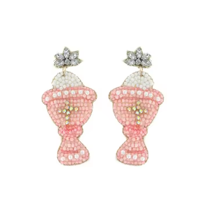 Vente en gros de bijoux tendance Boucles d'oreilles bohèmes DIY Boucles d'oreilles pendantes faites à la main pour femmes Bijoux de fête tendance - Product Image 5