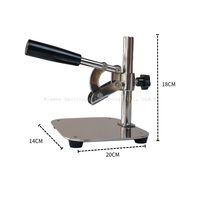 Máquina Semiautomática XS06-1 para Sellar, Tapar y Crimpar Botellas de Muestra de Perfume, Mini Botellas de Vidrio para Aceites Esenciales