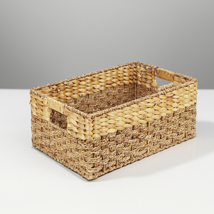 High Quality VietnamStorage <b>Baskets</b> Durable Eco-Friendly Modern Multifunction Organizer Handmade VietnamCrafts for Hotel - Product Image 2
