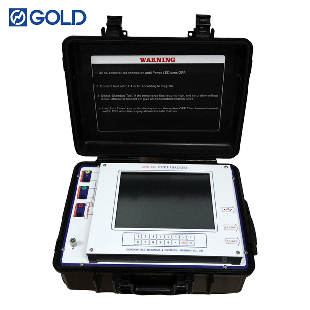 High Precision Portable CT PT Analyzer for Accurate Current Transformer Testing, CE Certified